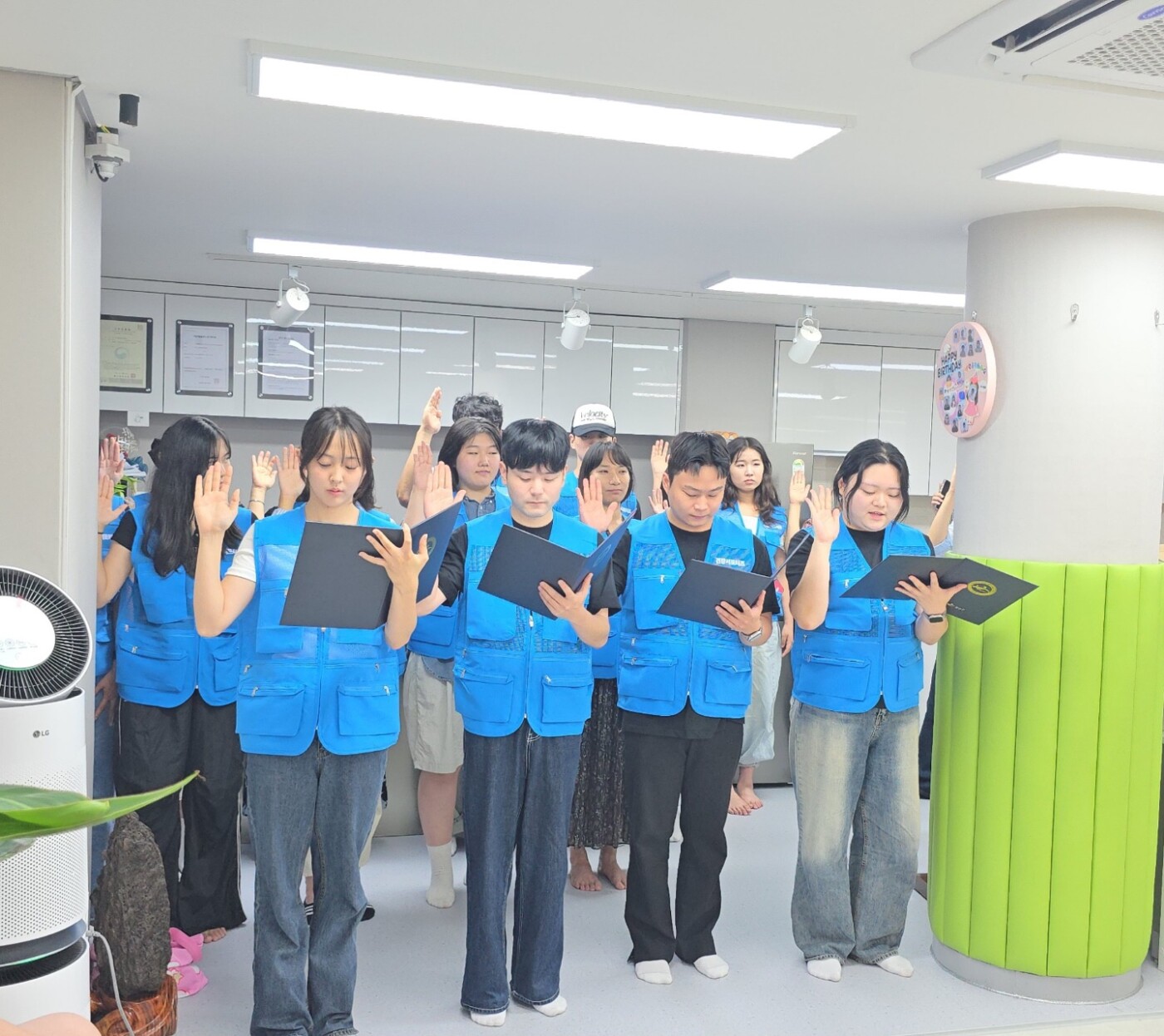 광주보건대학교-광산구가 함께하는 “건강한 마을, 행복한 장자울” 장자울4단지 건강마을 만들기 발대식 진행 첨부이미지 : 240726 장자울 발대식 2.jpg